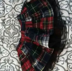 Baby gap plaid skirt